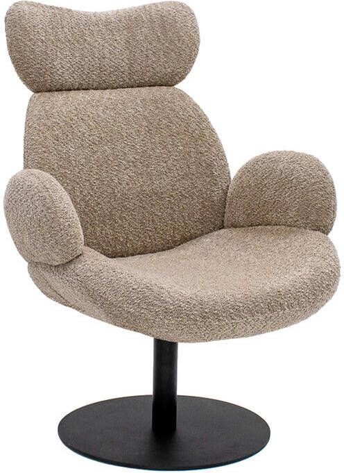 Kick Collection Kick draaifauteuil Lev Beige