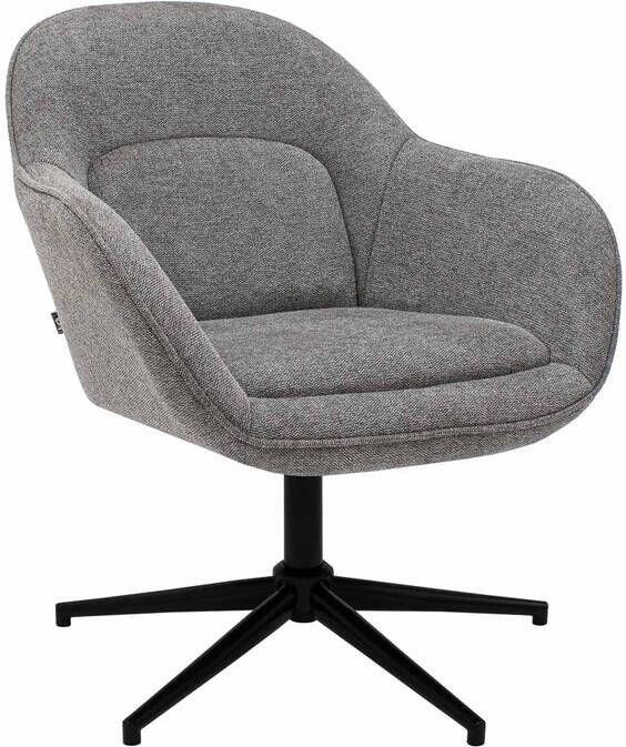 Kick Collection Kick draaifauteuil Lux Donkergrijs