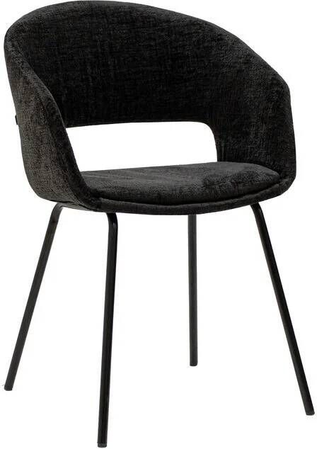 Kick Collection Kick eetkamerstoel Mette Zwart