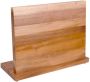 Krumble Magnetisch messenblok acacia hout Messenhouder voor uw messenset niet inbegrepen Bruin - Thumbnail 2
