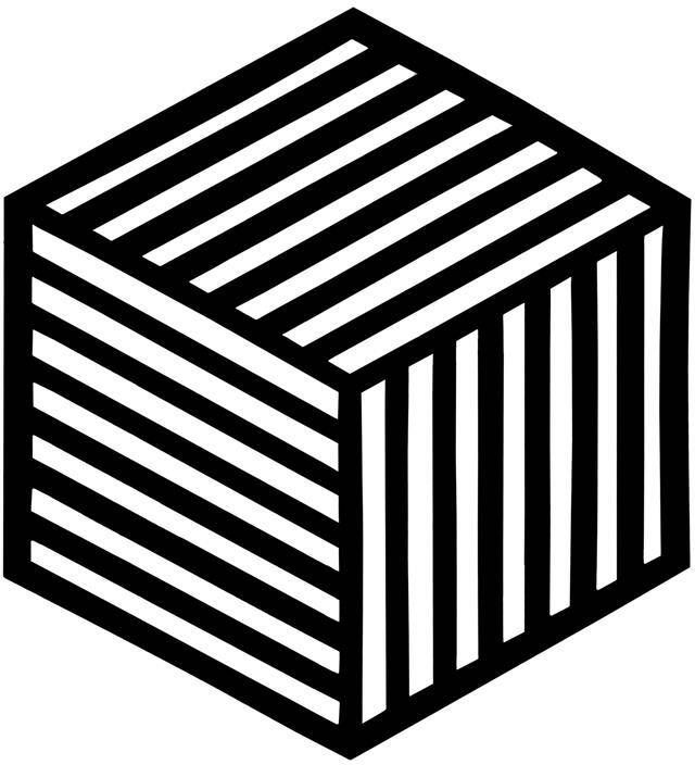Krumble Pannenonderzetter Hexagon 16 x 14 cm Zwart