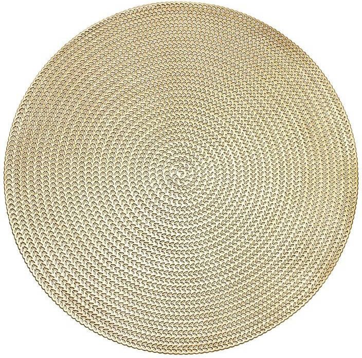 Krumble Placemat PVC Goud 37 cm