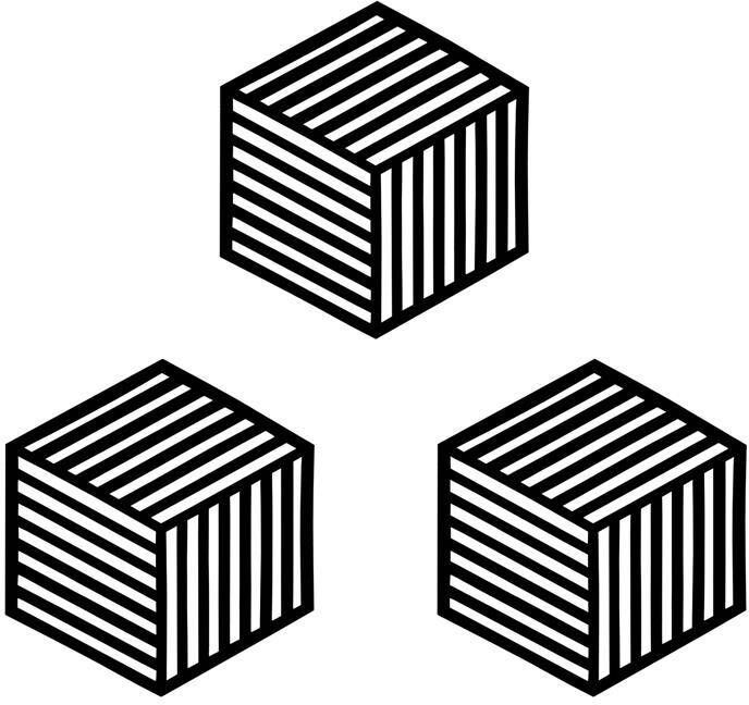 Krumble Siliconen pannenonderzetter Hexagon lang Zwart Set van 3