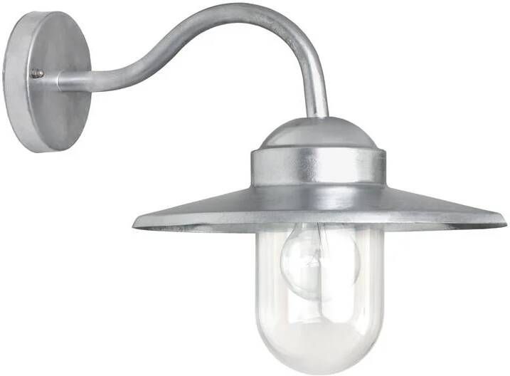 KS Verlichting Wandlamp Dolce Retro Zilver