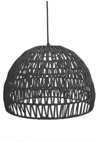 Intens Wonen Label51 hanglamp touw medium zwart