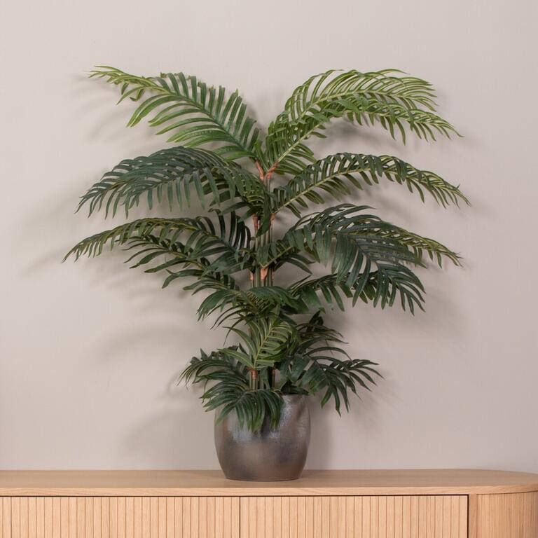 LABEL51 Kunstplant Areca Palm Groen Kunststof