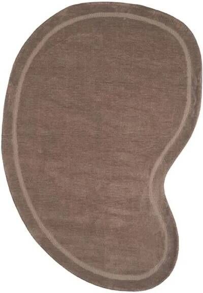 LABEL51 Vloerkleden Mody Taupe Synthetisch 160x230 cm