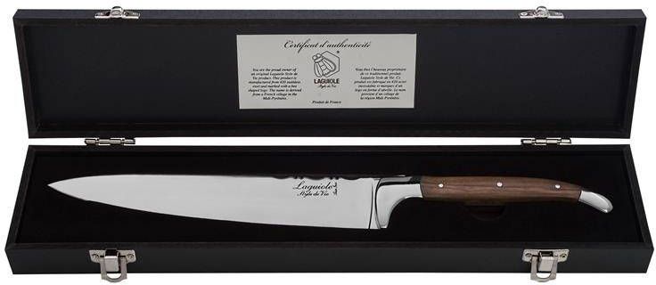 Laguiole Style de Vie Koksmes Luxury Line In giftbox Olijfhout