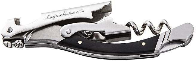 Laguiole Style de Vie Kurkentrekker In giftbox Zwart ebbenhout - Foto 2