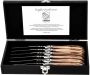Laguiole Style de Vie Steakmessen Luxury Line Olijfhout 6 stuks - Thumbnail 2