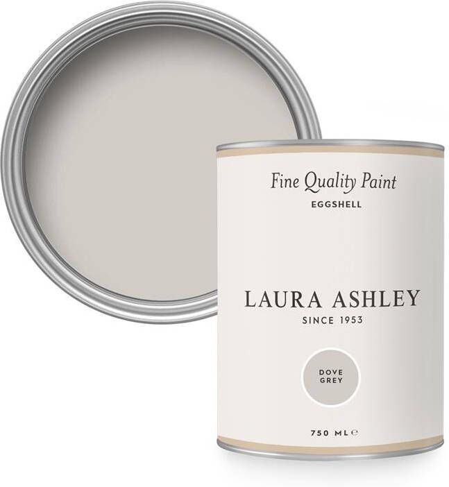 Laura Ashley | Zijdeglanslak Dove Grey Grijs 750ml