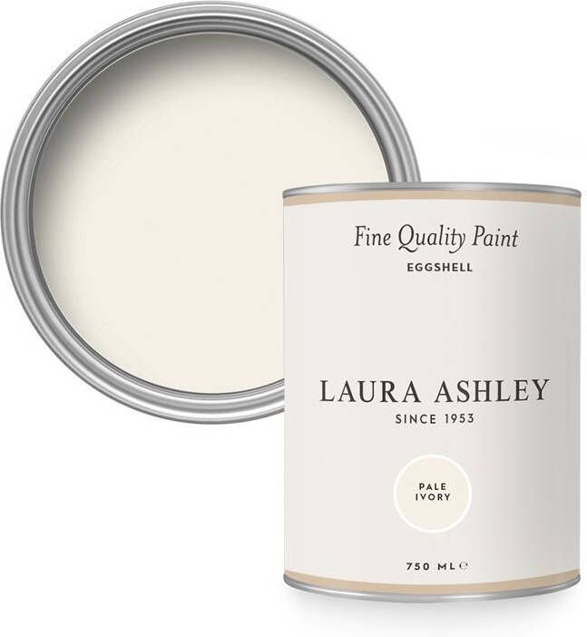 Laura Ashley | Zijdeglanslak Pale Ivory Wit 750ml