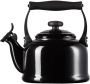 Le Creuset Tradition Fluitketel 2.1 l Ebbenzwart - Thumbnail 2