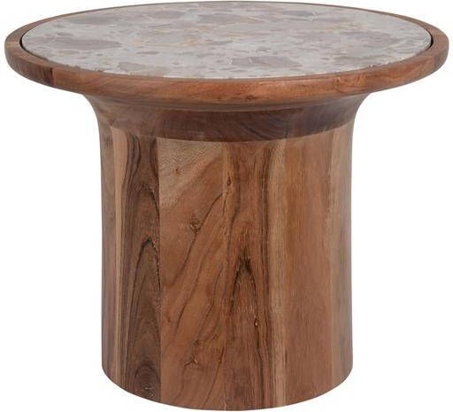 Leitmotiv Bijzettafel Tubo Bruin