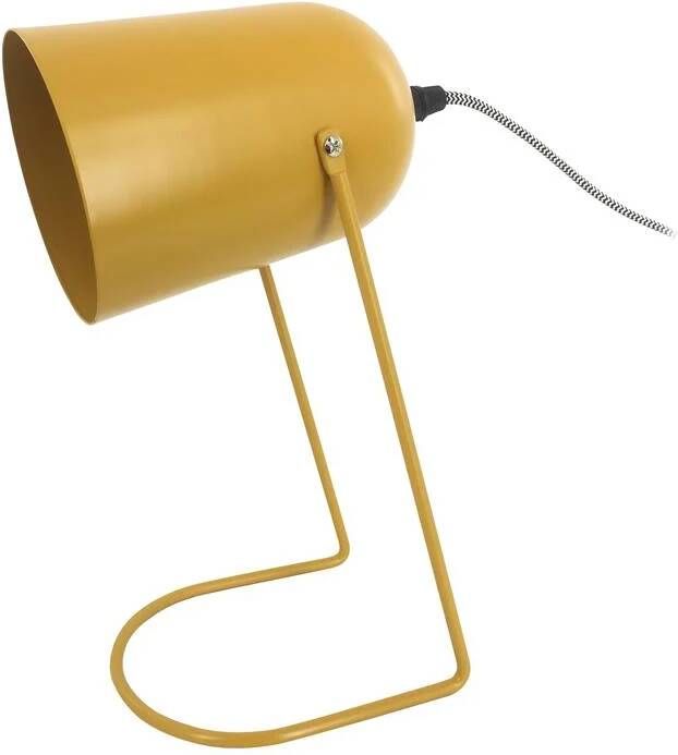Leitmotiv Enchant Lamp Tafellamp Ijzer Ø18 x 30 cm Geel (oker geel)