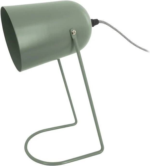Leitmotiv Tafellamp Bureaulamp Enchant mat groen H 30 cm