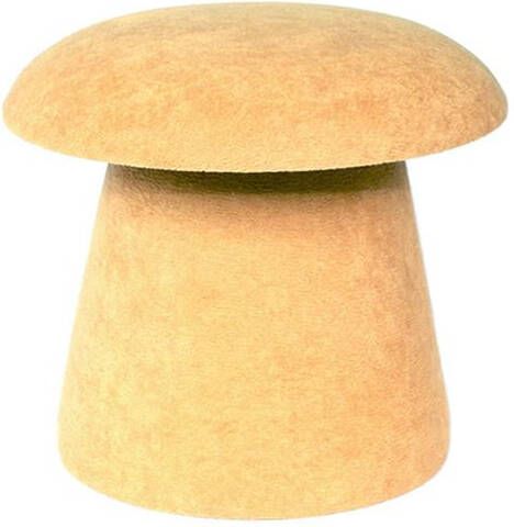 Leitmotiv Poef Mushroom Okergeel