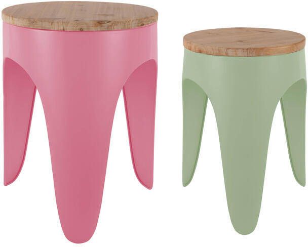 Leitmotiv Stool Set Double Funky