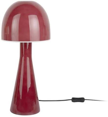Leitmotiv tafellamp Bombin bordeauxrood