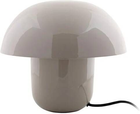 Leitmotiv Tafellamp Fat Mushroom Warmgrijs