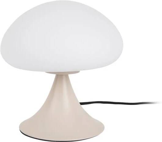 Leitmotiv tafellamp Hongo warmgrijs
