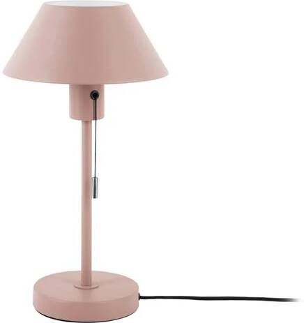 Leitmotiv Table lamp Office Retro metal faded pink