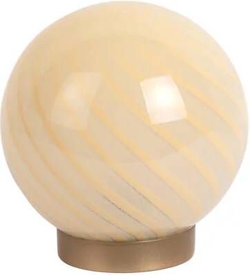 Leitmotiv tafellamp Summer Globe zachtgeel