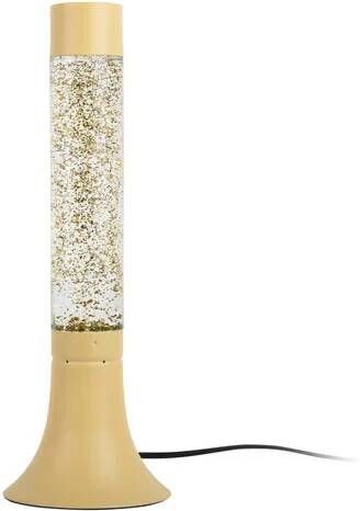 Leitmotiv Tafellamp Astro Glitter Zachtgeel