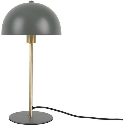 Leitmotiv tafellamp Bonnet 20 x 39 cm staal groen goud