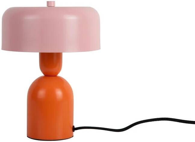 Leitmotiv Tafellamp Double Funky Bright orange & soft pink