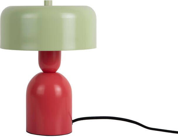 Leitmotiv Tafellamp Double Funky Scarlet red & soft green