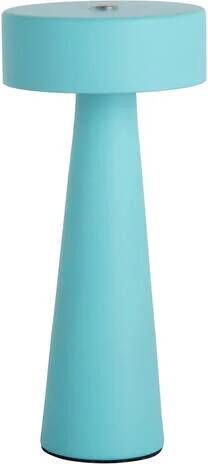 Leitmotiv Tafellamp Mini LED Ring Turquoise blue