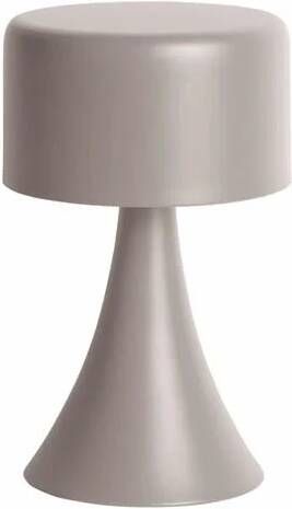Leitmotiv Tafellamp Nora Led Grijs 12.5x12.5x21cm