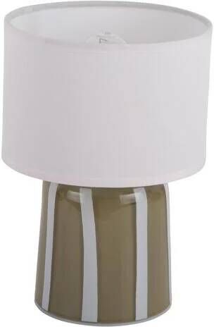Leitmotiv Tafellamp Verano Theegroen 13.5x13.5x20cm