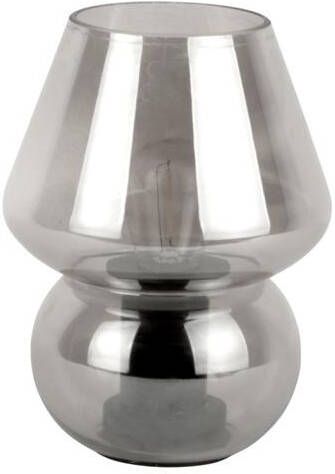 Leitmotiv Tafellamp Vintage LED Zilver 16x16x20cm