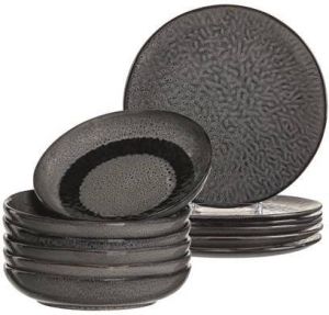 LEONARDO Eetservies Matera rustieke uitstraling (set)