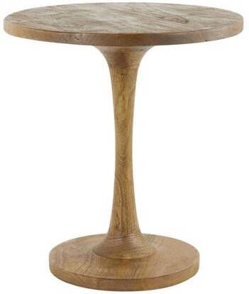 Light & Living Bijzettafel Bicaba Hout Ø50cm