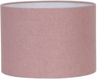 Light & Living Cilinder Lampenkap Livigno Roze Ø30x21cm