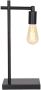 Light & Living Tafellamp Corby 21x12x45.5cm Zwart - Thumbnail 1