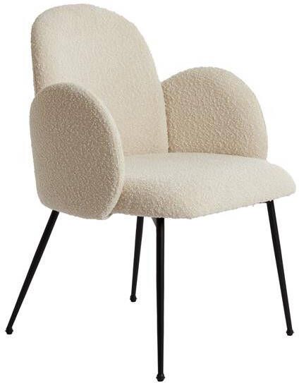 Light & Living Eetkamerstoel Chiba 59x62x86cm Wit Set Van 2