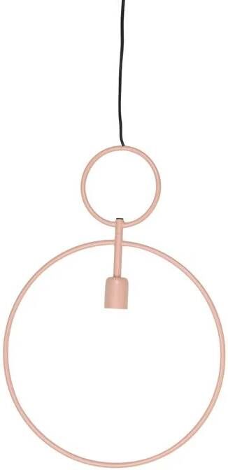Light & Living Hanglamp 'Dorina' 40cm oud roze