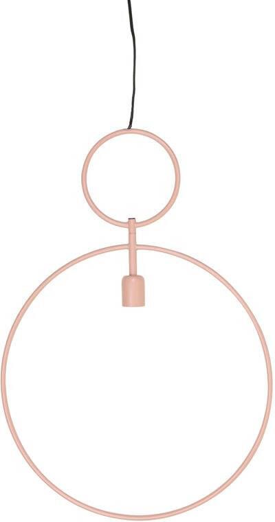 Light & Living Hanglamp 'Dorina' 50cm oud roze