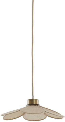 Light & Living Hanglamp Fyano Ø30.5x9cm Bruin