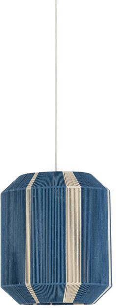Light & Living Hanglamp Kozana Ø36x43cm Blauw