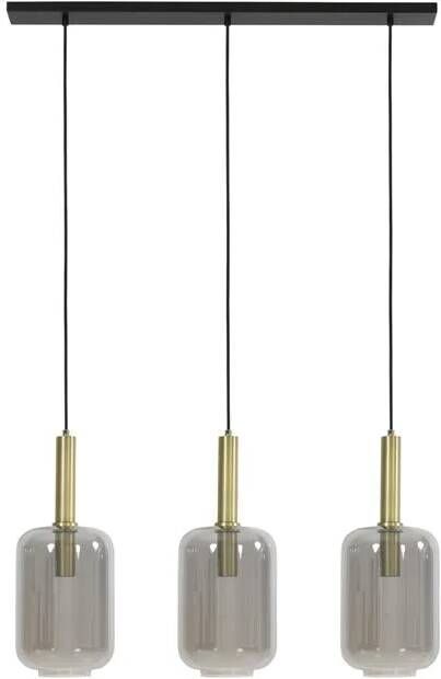 Light & Living Hanglamp Lekar Antiek Brons 100x22x32cm 3L Modern Hanglampen Eetkamer Slaapkamer Woonkamer