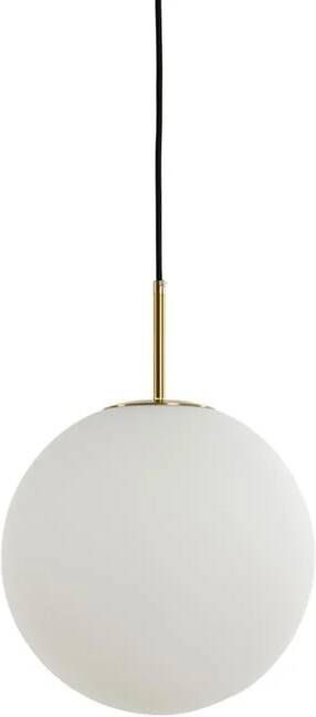 Light & Living Light and Living hanglamp brons glas 2958726
