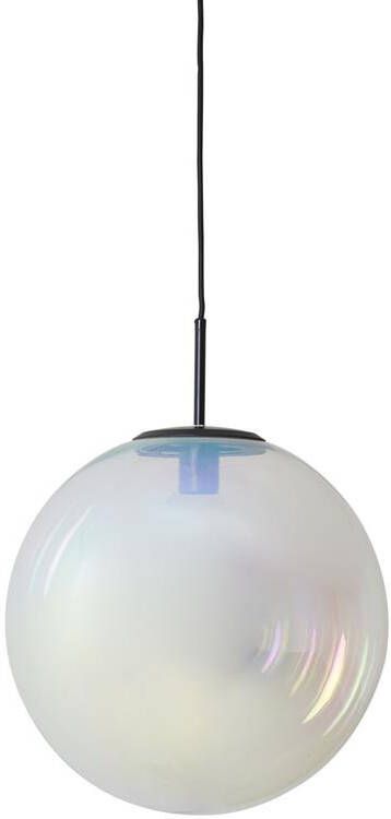 Light & Living Hanglamp Medina Multicolor Glas Ø40cm