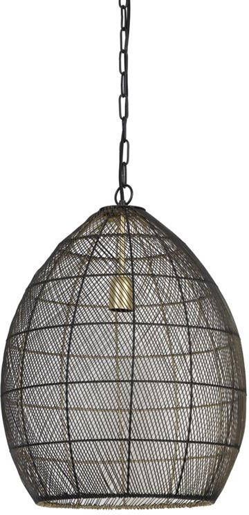 Light & Living Light&living Hanglamp Ø40x53 cm MEYA zwart-goud