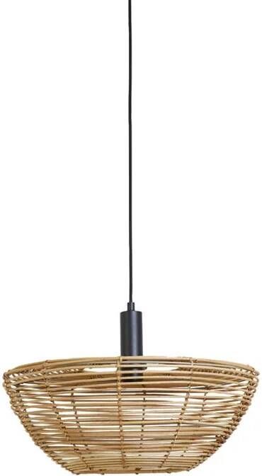 Light & Living D Hanglamp Milan Ø50x20cm Bruin