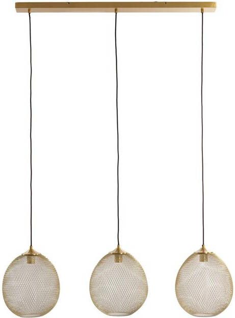 Light & Living Hanglamp Moroc Goud 104x30x34cm -3L